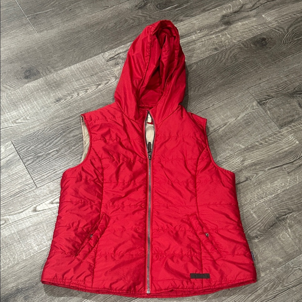 G.H. Bass & Co. Vibrant Red Hooded Vest